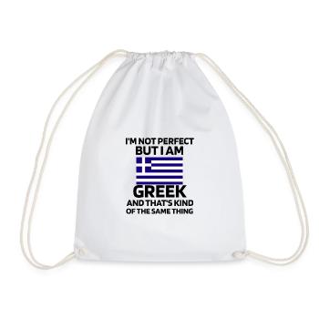 Cadeaux Pour Grecs Hellas Grèce Grec - Sac de sport léger - blanc - Devant