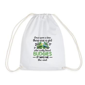 Perruque fille propriétaire perruque amant - Sac de sport léger - blanc - Devant