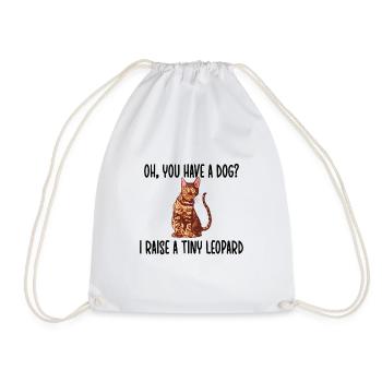 Bengalkatzen Liebhaber Bengal Katze Besitzer - Turnbeutel - Weiß - Vorne