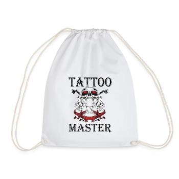 Tattoo Artist Tattoo Artist Tattooed Tattoo - Drawstring Bag - white - Front