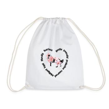 Longhair Collie Lover Collie Mama - Drawstring Bag - white - Front