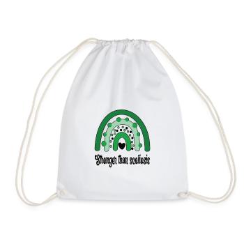 Scoliose Combattants Cadeau Scoliose Conscience - Sac de sport léger - blanc - Devant
