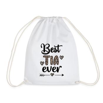 Meilleur Tia grand-mère cadeau de fête des mères Tia grand-mère - Sac de sport léger - blanc - Devant