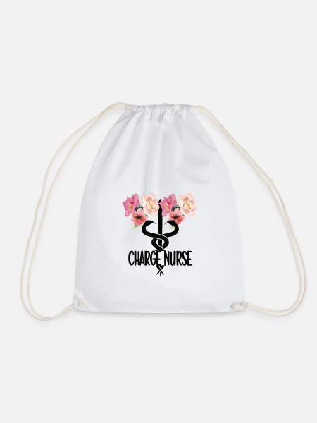Infirmière infirmière - Sac de sport léger - blanc