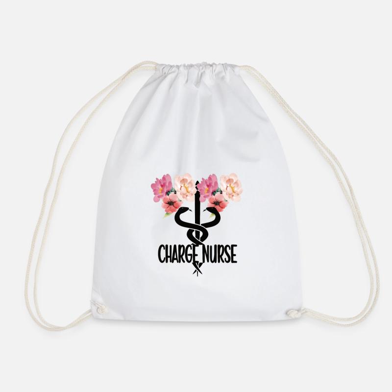 Infirmière infirmière - Sac de sport léger - blanc