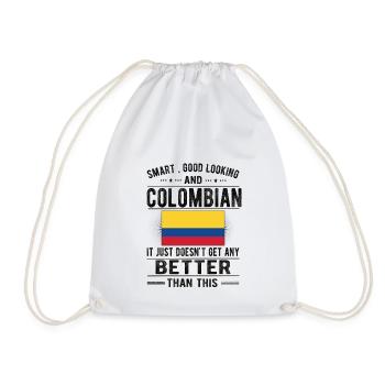 Colombie Colombie Origine colombienne - Sac de sport léger - blanc - Devant