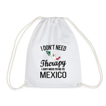 Mexique Origine Mexique Drapeau mexicain - Sac de sport léger - blanc - Devant