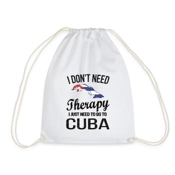 Fier Cuba Origine Cuba Drapeau cubain - Sac de sport léger - blanc - Devant