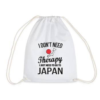 Stolzer Japaner Japan Herkunft Japanische Flagge - Turnbeutel - Weiß - Vorne