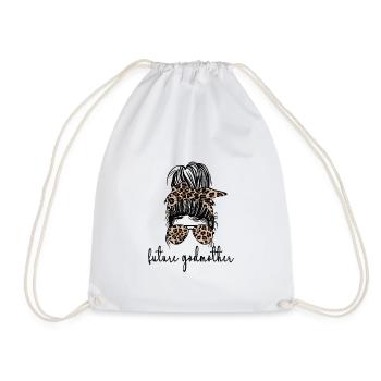 Marraine Future Marraine Cadeau Marraine Marraine - Sac de sport léger - blanc - Devant