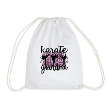 Fière Karaté Grand-mère Meilleur Karaté Grand-mère Cadeau - Sac de sport léger - blanc - Devant