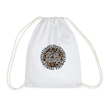 Medical Radiology Technologist Nuclear Medicine - Drawstring Bag - white - Front