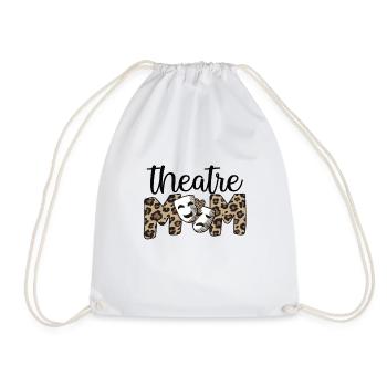 Fière maman de théâtre Acteur de théâtre maman - Sac de sport léger - blanc - Devant