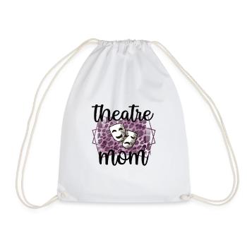 Théâtre Maman Fière Théâtre Acteurs Mère - Sac de sport léger - blanc - Devant