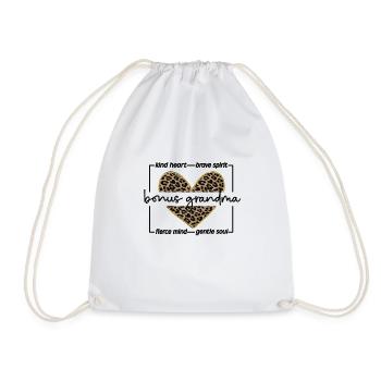 Fier Bonus Grandma Meilleur Cadeau Belle Belle-Mère - Sac de sport léger - blanc - Devant