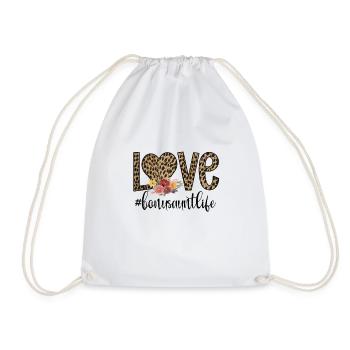 Fier Bonus Tante Meilleur Cadeau Belle-Tante - Sac de sport léger - blanc - Devant