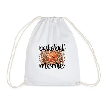 Meme Grandma Of Basketball Player Basketball Meme - Drawstring Bag - white - Front