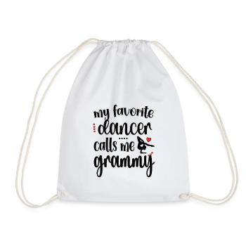 Fier Dance Grammy Grandma De Dancer Dance Grammy - Sac de sport léger - blanc - Devant
