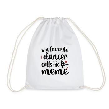Proud Dance Meme Grandma Par Dancer Dancing Meme - Sac de sport léger - blanc - Devant
