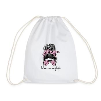 Fier danse nounou grand-mère de danseur danse nounou - Sac de sport léger - blanc - Devant