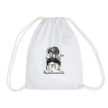 Mawmaw Grand-mère du joueur de baseball Baseball Mawmaw - Sac de sport léger - blanc - Devant