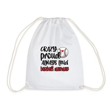 Mawmaw Grand-mère du joueur de baseball Baseball Mawmaw - Sac de sport léger - blanc - Devant