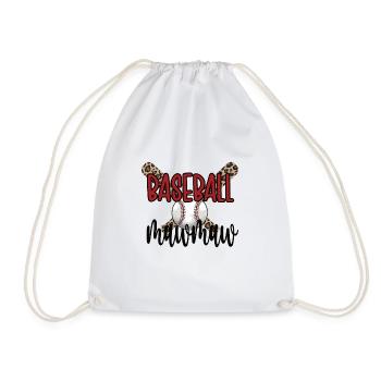 Mawmaw Grand-mère d’un joueur de baseball Baseball Mawmaw - Sac de sport léger - blanc - Devant