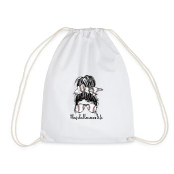 Memaw Grand-mère du joueur de baseball Baseball Memaw - Sac de sport léger - blanc - Devant