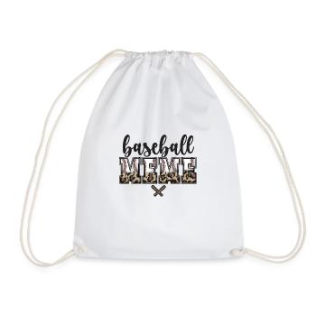 Meme Grand-mère d’un joueur de baseball Baseball Meme - Sac de sport léger - blanc - Devant