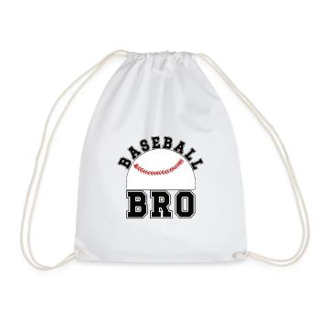 Fier frère de baseball d’un frère joueur de baseball - Sac de sport léger - blanc - Devant