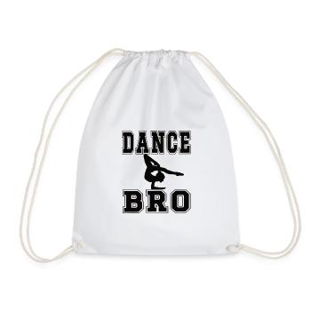 Dance Brother Of a Dancer Brother of Dancer - Drawstring Bag - white - Front