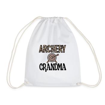 Tir à l’arc Grand-mère d’Archer Grand-mère - Sac de sport léger - blanc - Devant