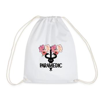 Paramedic Paramedic Gift - Drawstring Bag - white - Front