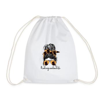 Beste Rodeo Oma Rodeo-Reiter Großmutter Geschenk - Turnbeutel - Weiß - Vorne