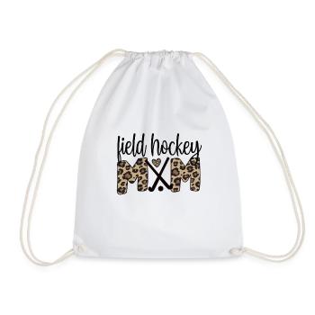 Fière maman de hockey sur gazon maman joueuse de hockey sur gazon - Sac de sport léger - blanc - Devant