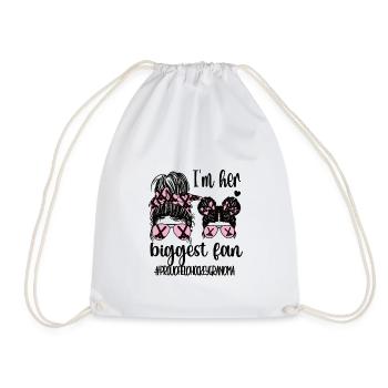 Proud Field Hockey Grandmother Field Hockey Player Grandma - Drawstring Bag - white - Front