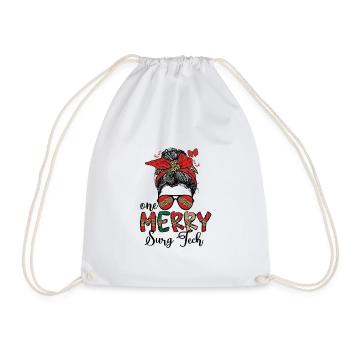 Surgical Technologist Christmas Surgical Tech Xmas - Drawstring Bag - white - Front