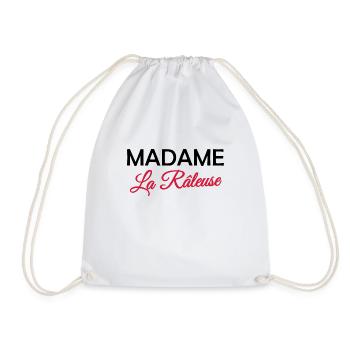 Madame la râleuse - Sac de sport léger - blanc - Devant
