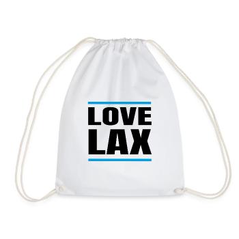 Love Airport Los Angeles LAX - Turnbeutel - Weiß - Vorne