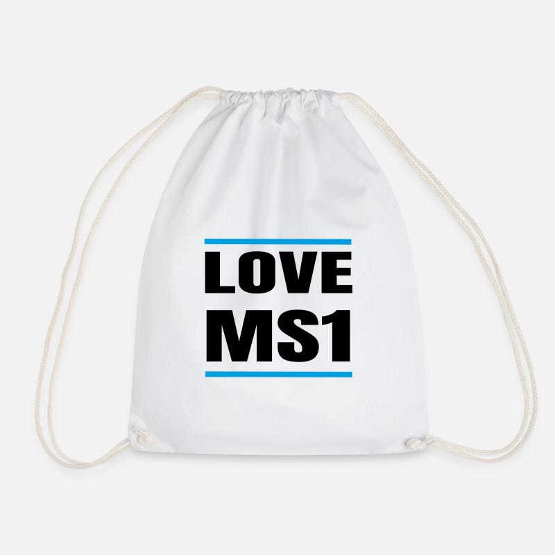 Mein Schiff 1 Liebe Shirt - Turnbeutel - Weiß