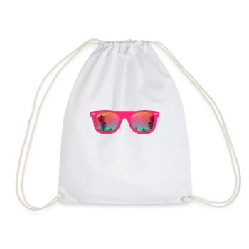 Lunettes de soleil d'été - Sac de sport léger - blanc - Devant