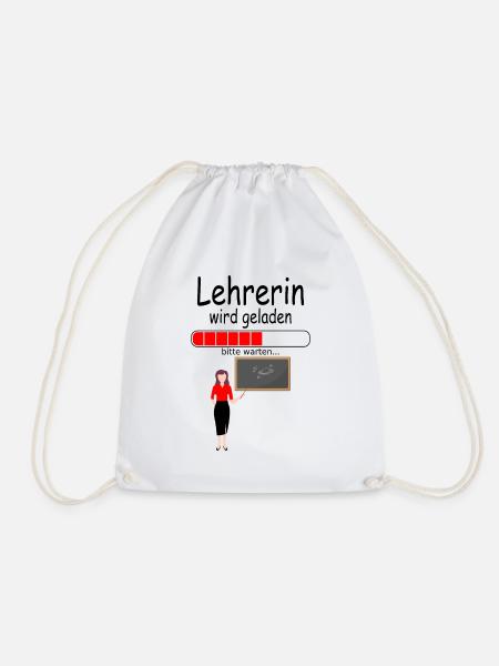 Lehrerin Angehende Lehramt Studentin Ausbildung - Turnbeutel - Weiß