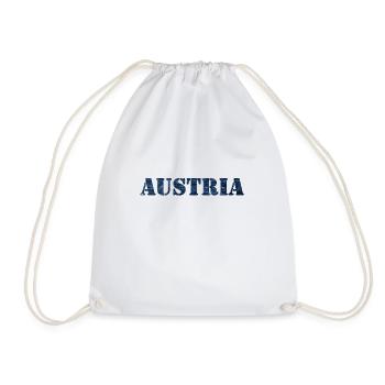 AUSTRIA - Turnbeutel - Weiß - Vorne