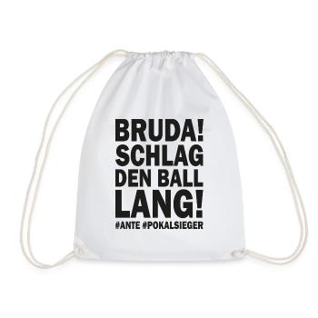 Eintracht - Beat the Ball Lang - Cup Winners - Drawstring Bag - white - Front