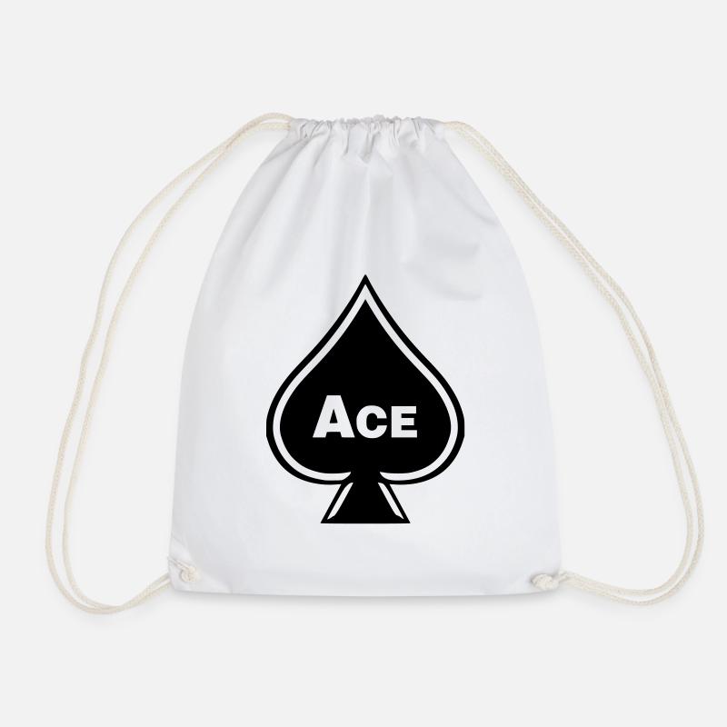 ace - Turnbeutel - Weiß