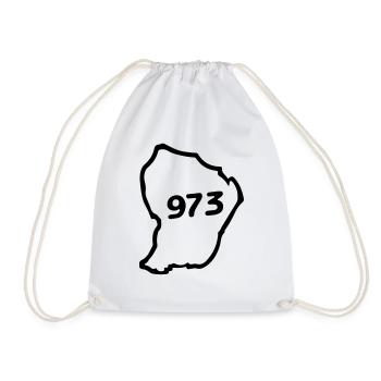 Guyana - Drawstring Bag - white - Front