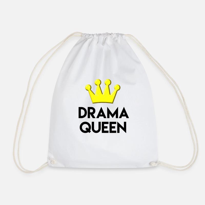 Drama Queen - Turnbeutel - Weiß