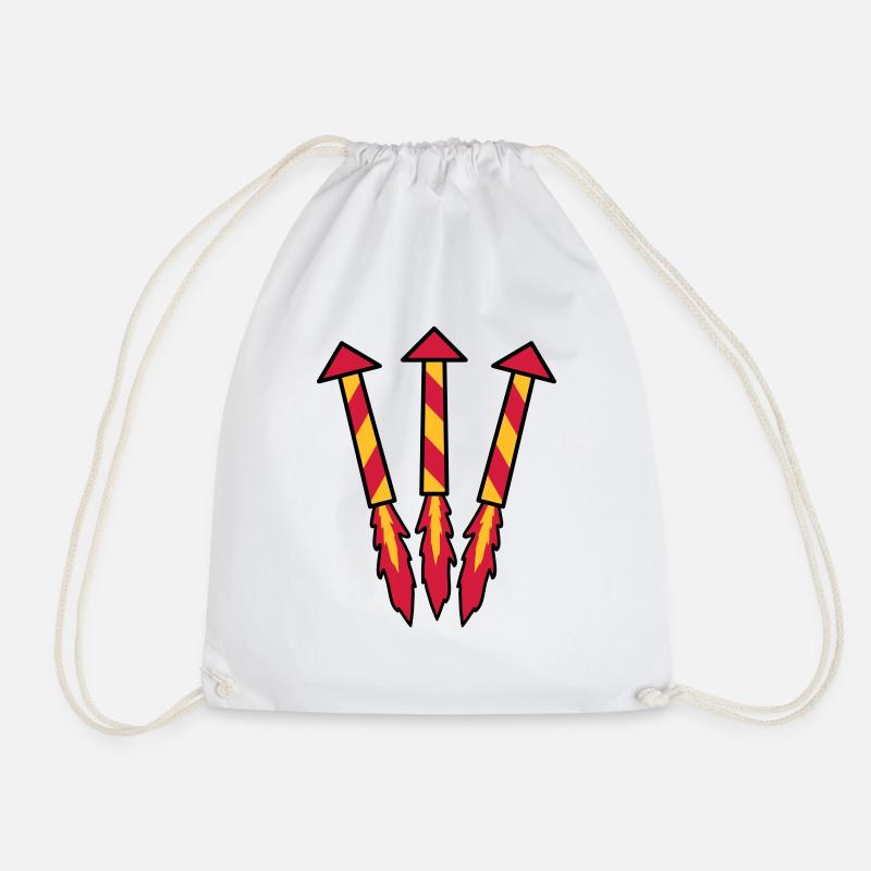 Firework Rockets - Turnbeutel - Weiß
