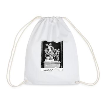 laocoonte - Drawstring Bag - white - Front