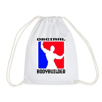 Bodybuilders, Bodybuilders Oldschool, Bodybulding - Sac de sport léger - blanc - Devant
